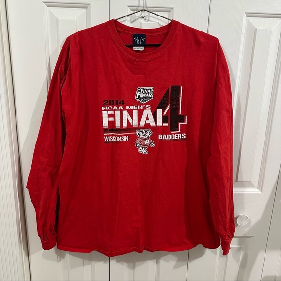 NCAA Final Four Wisconsin Badgers Long Sleeve Shirt - Picture 1 of 7